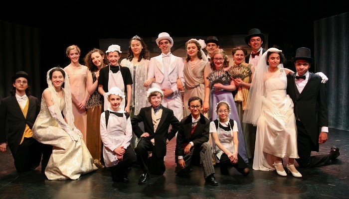 Polaris Productions - Me and My Girl cast Photo, April 2014 at Hudson Guild