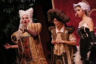 The Wardrobe Explains to Cogsworth and Babette